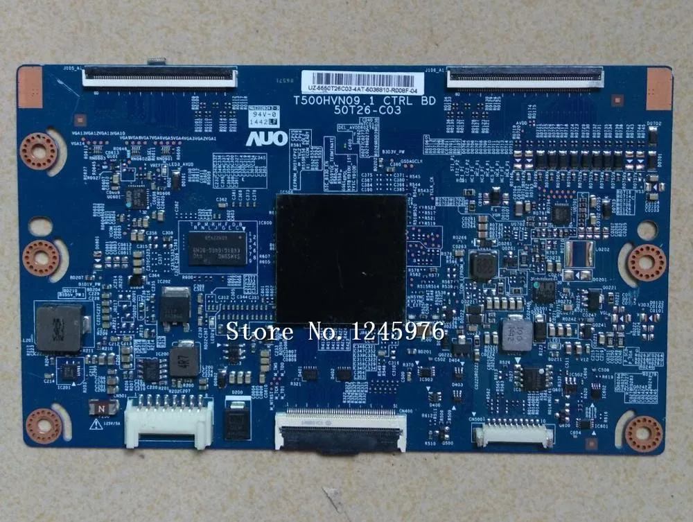 Логическая плата электронной схемы T500HVN09.1 CTRL 50T26 C03 размеры логической платы