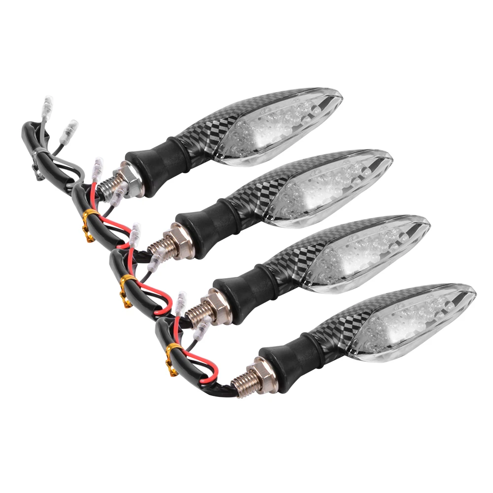 4x16 СВЕТОДИОДНЫХ Универсальный Мотоциклов Мотоцикл Янтарный Поворотов Световой