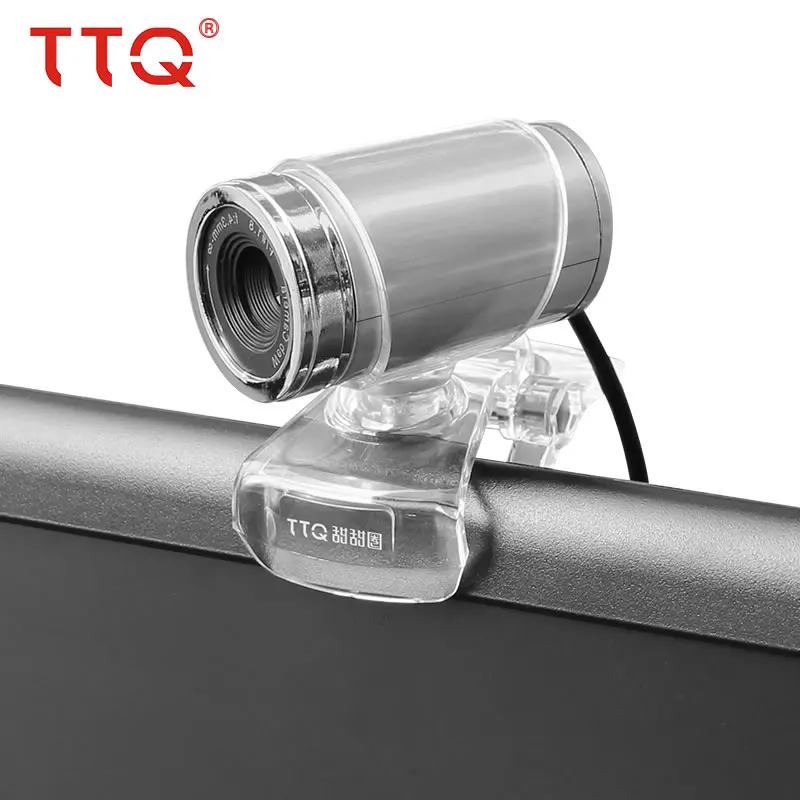 TTQ HD веб-камера со встроенным микрофоном 360 градусов веб-камера совместима для ноутбуков и настольных компьютеров USB 2,0