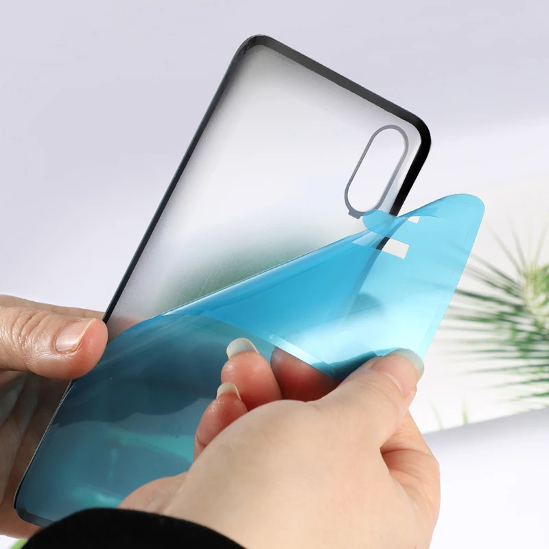 Mi 8 Pro для Xiaomi mi 8 Pro/mi 8 Explorer корпус Батарейная дверь стекло задняя крышка мобильный телефон запасные части чехол