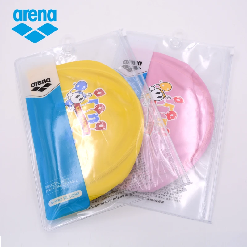 Милые аксессуары для детей плавательная шапка из силикона и лайкры защита ушей