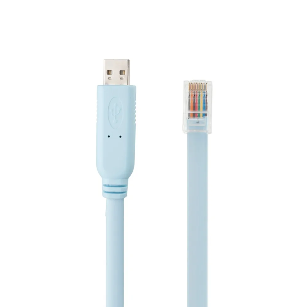 

USB Console Cable, USB to RJ45 FTDI Chip RS232 Console Cable for Routers/AP Router/Switch/Windows 7, 8