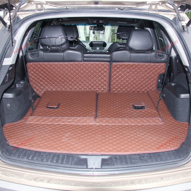 Хорошее качество! Специальные коврики для багажника Acura MDX на 7 мест 2013 2007