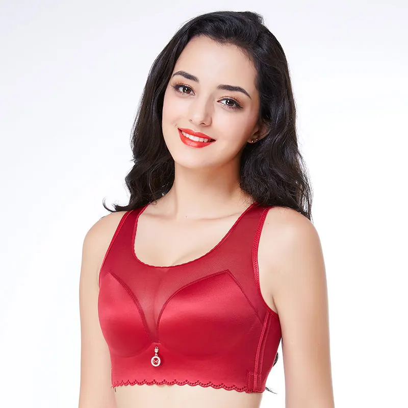 Ультра тонкий большой бюстгальтер без лишнего жира мм для груди кисти удобрения