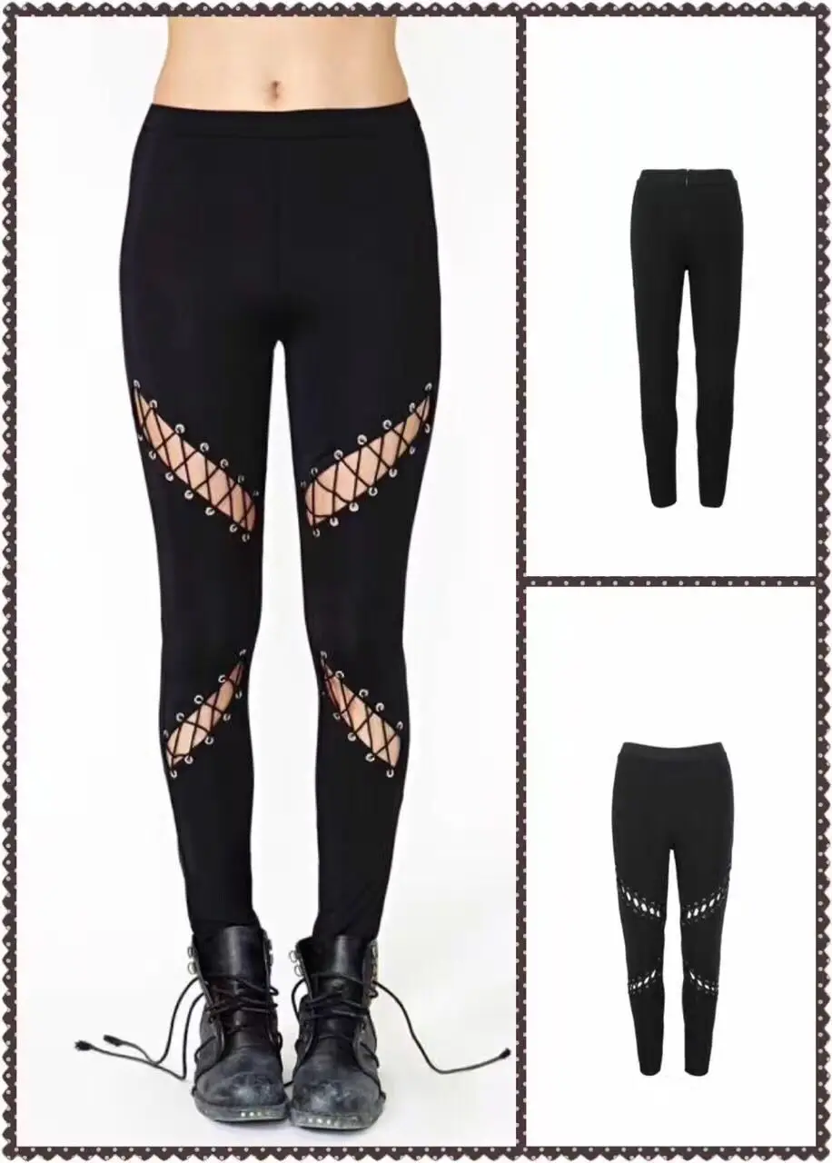 2017 Женская летняя обувь район полной длины оболочка черный выдалбливают бинты