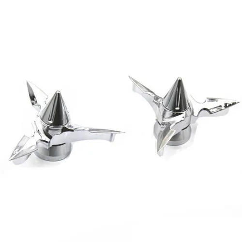 2x Крышка гайки передней оси Spun Blade Spinning диаметром 29,5 мм для Harley Electra Road Glide Street Sportster 1200 883 и т. д.