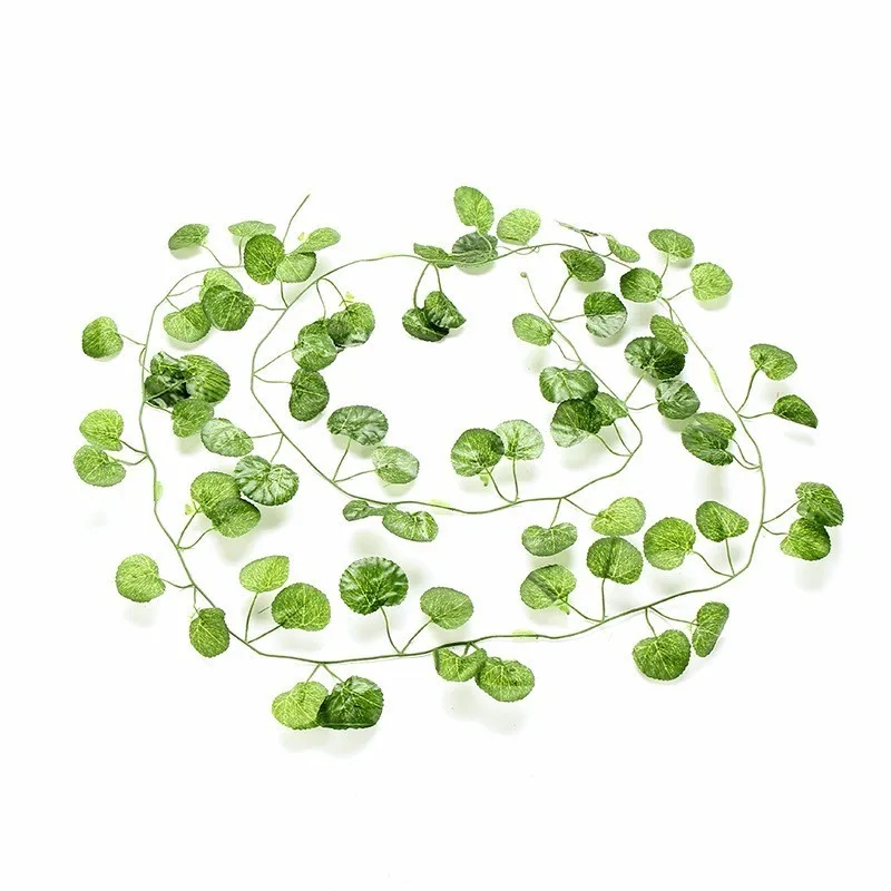 2 м 12 шт. домашний Декор Искусственный гирлянда из листьев плюща растения