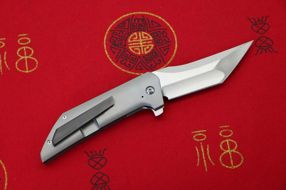 DICORIA Flipper CPM154 лезвие TC4 титановая ручка складной нож Открытый Отдых Охота выживания карманные Фруктовые Ножи EDC инструменты