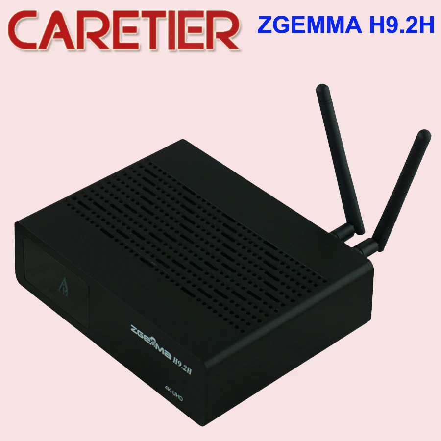 4K UHD Linux OS Enigma2 спутниковый ТВ приемник zgemma h9.2H DVB S2X + T2/C тюнер со 300 МГц встроенным Wi