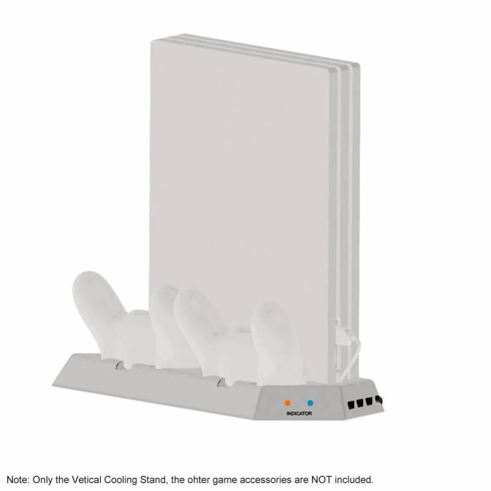 Вертикальная подставка 4 в 1 два вентилятора охлаждения контроллер зарядная