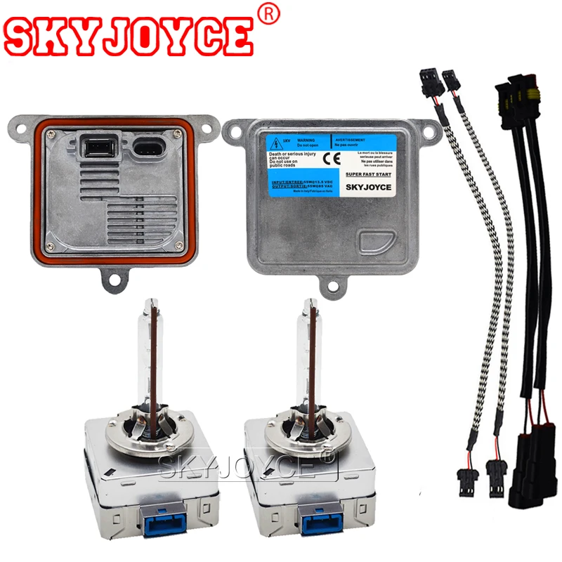 SKYJOYCE OEM оригинальный 55 Вт D8S hid ксеноновый комплект 5500K лампа фары балласт