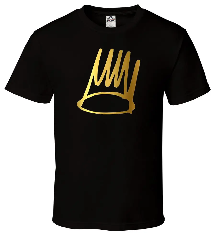 J Cole DreamVille Черная футболка Records Rap JCole хип хоп Saint размеры S 2XL 2018 модная хипстерская