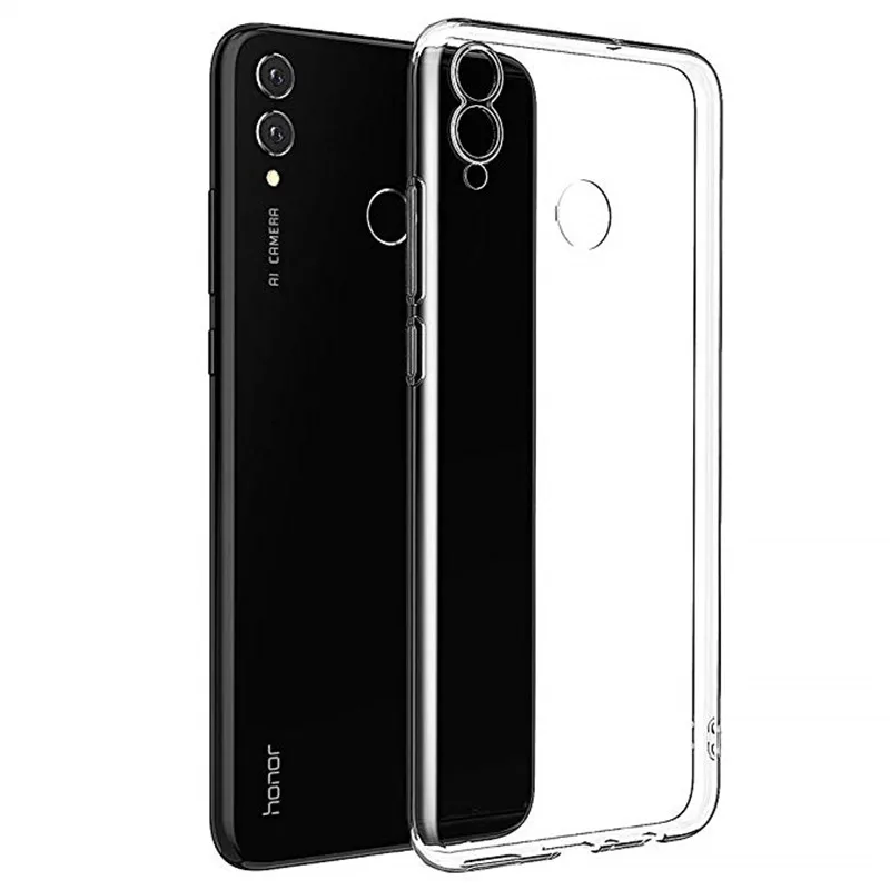 Мягкий прозрачный ТПУ силиконовый чехол для Huawei Honor 8X JSN-L21 JSN-L42 задняя крышка 6 5