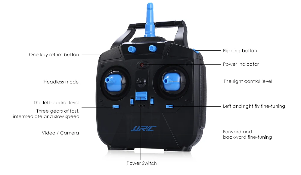 JJRC H23 2,4G RC Дрон LandSky 2 в 1 6 осевой гироскоп НЛО Безголовый режим дистанционного управления вертолеты RC Квадрокоптер уровень начинающих