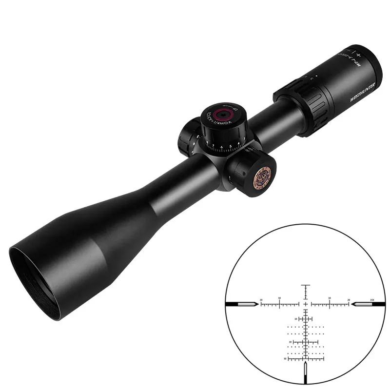 Long Range Riflescopes WESTHUNER WT-L 3-15X50SF Hunting Scope Optics Wide Field Of View