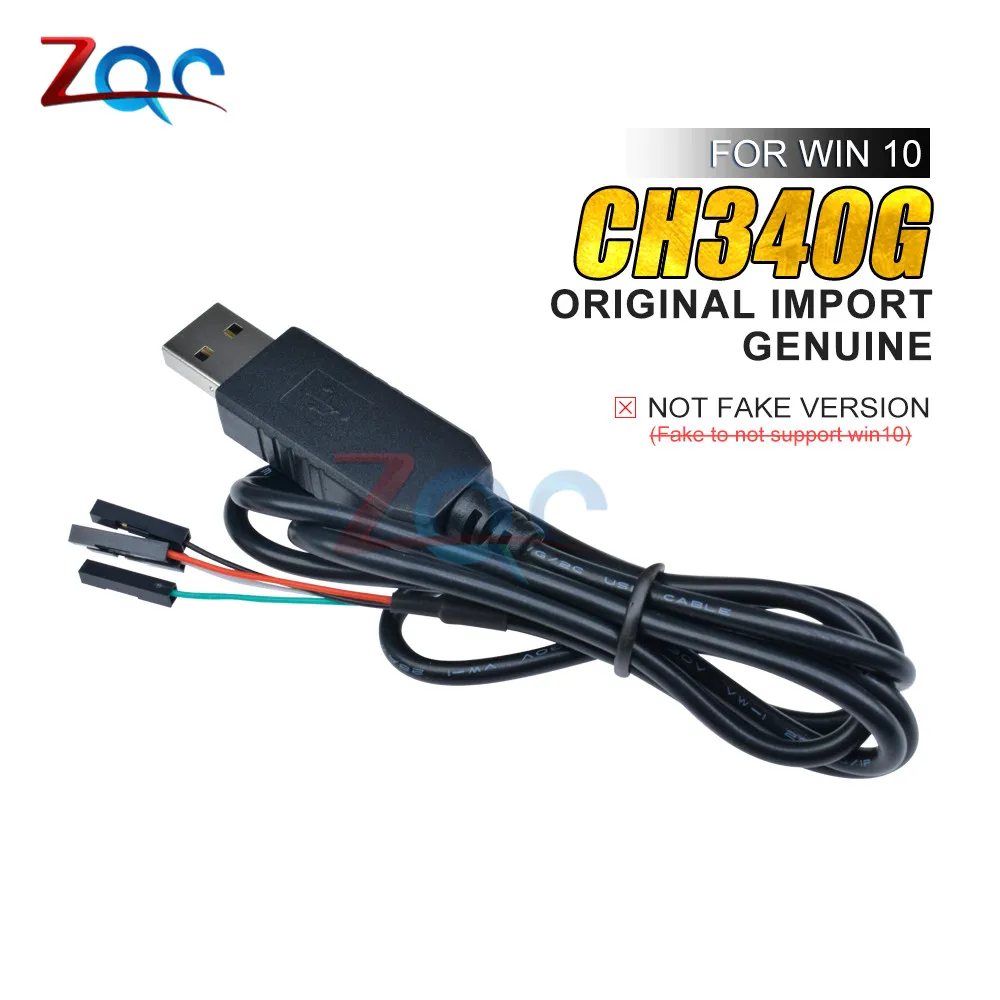 Оригинальный CH340G CH340 PL2303TA CP2102 линия загрузки USB к TTL последовательный провод