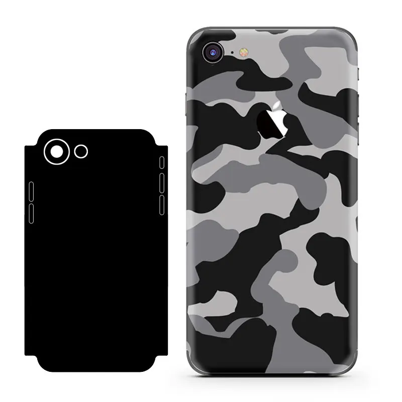 Новые крутые наклейки для iphone 6, защитная пленка на заднюю панель, наклейки для iphone 6 S, цветной задний пленочный Пастер, камуфляжная серия
