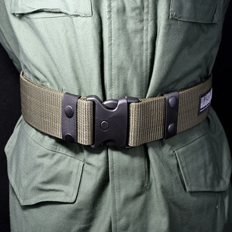 

HOT New Cool Men Tactical Waistband Belts 600D Adjustable Survival Heavy Duty Combat Army Military Huntting Belts New