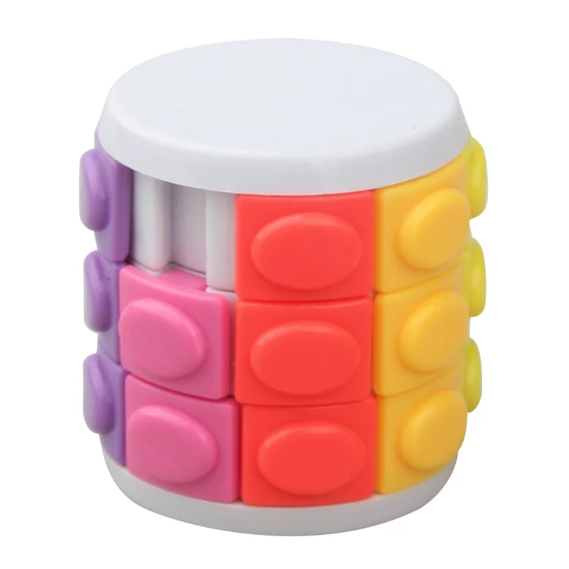 Color Magic Tower Cube Educational 3/5/7 Layer Creative Sliding 3D Puzzle Toy Antistress Toys for Children