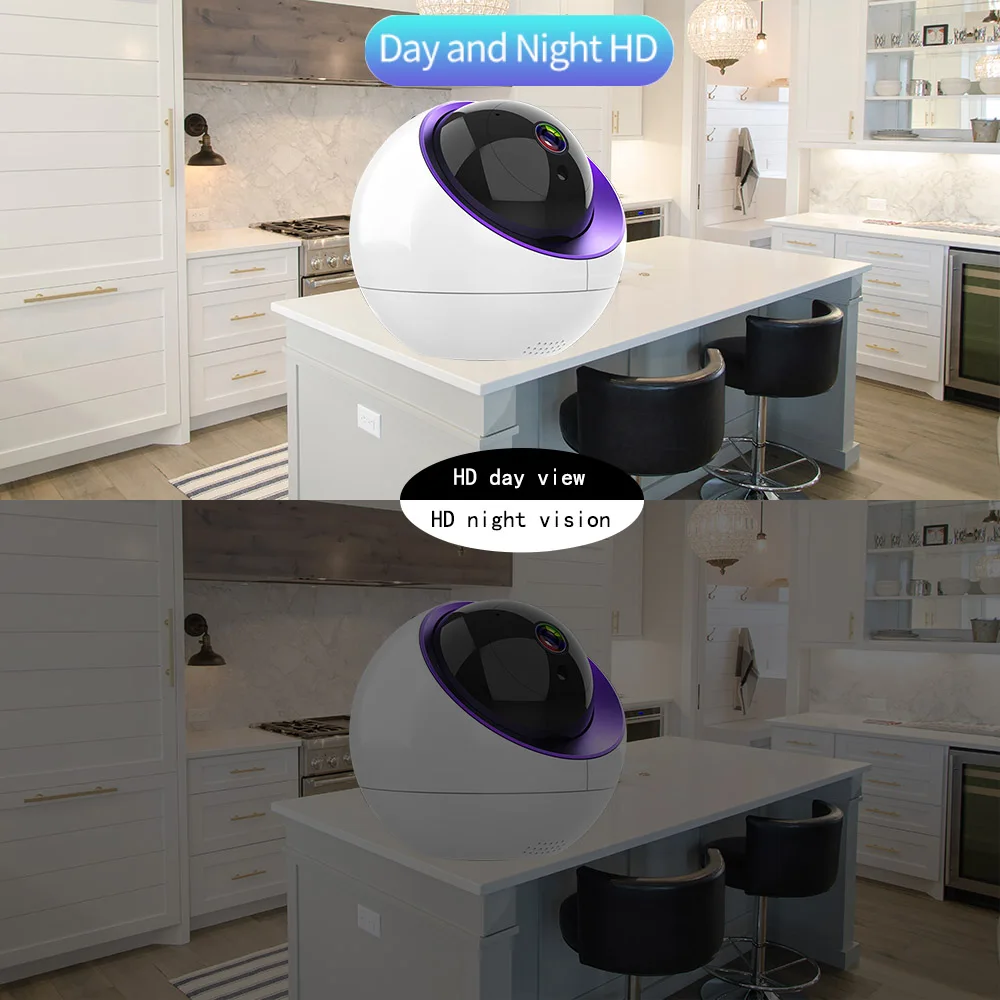 Wifi PTZ IP камера 1080P hd 2MP домашняя камера видеонаблюдения двухсторонняя аудио ИК автоматическое отслеживание движения Беспроводная IP камера наблюдения