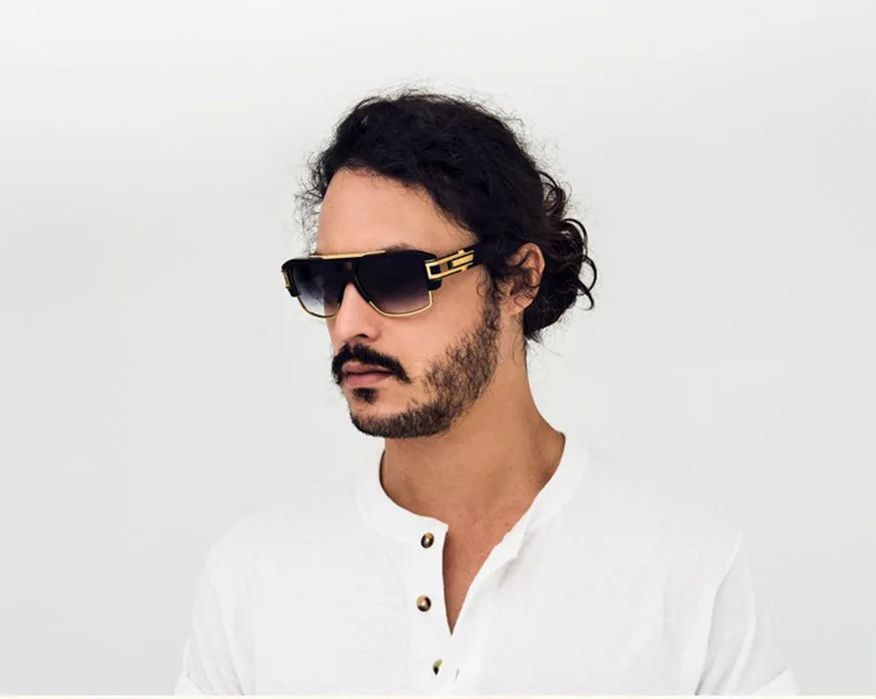 Солнцезащитные очки DPZ в большой оправе для мужчин и женщин винтажные