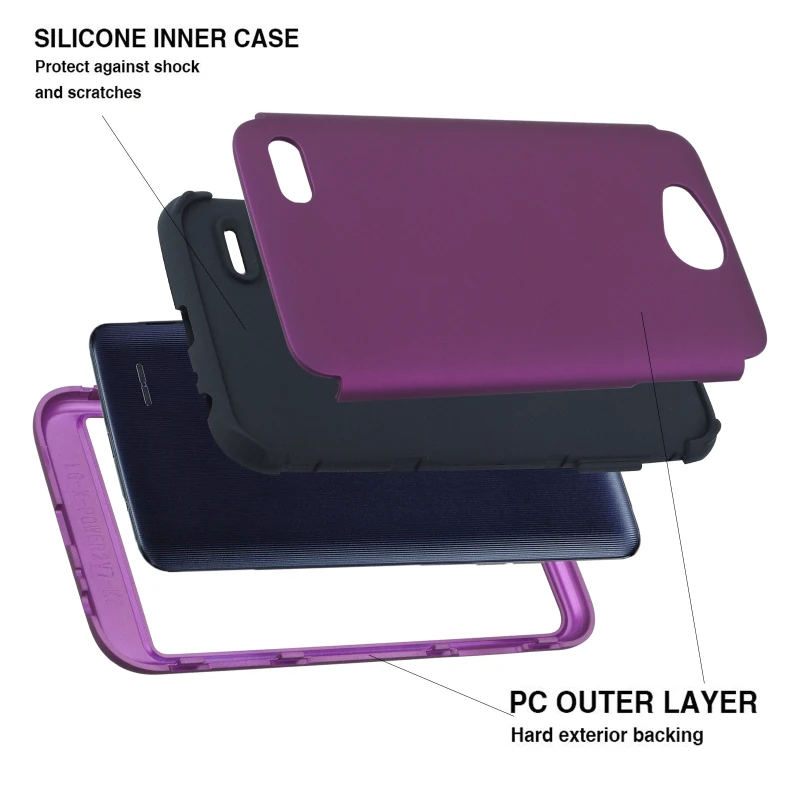 360 полная защита чехол для Coque LG X Power 2 силиконовый тонкий телефона задняя крышка
