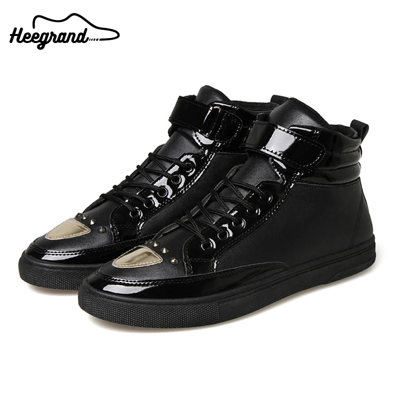 ХИ GRAND Мужчины Повседневная Обувь Новое Прибытие 2017 мужской Моды Случайные ПУ