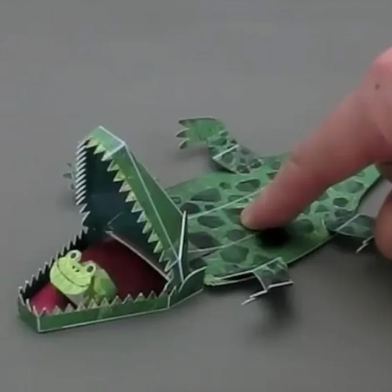 DIY украшение для скрапбукинга бумага D'Haruki Накамура Бумажные Игрушки Осьминог волк лиса собака Киригами Pliage Decouvrez Adorables бумажные игрушки