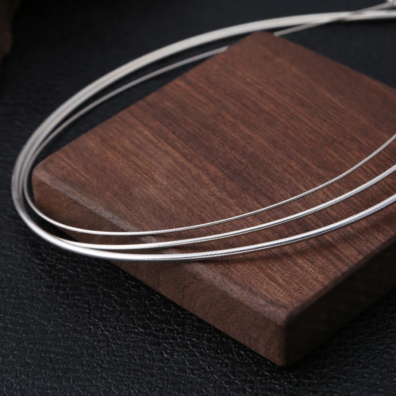 Женская Цепочка чокер из серебра 2019 пробы с подвеской|Ожерелья| |