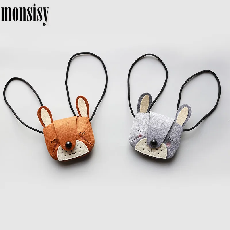 Кошелек Monsisy с монетницей для девочек маленький детский бумажник