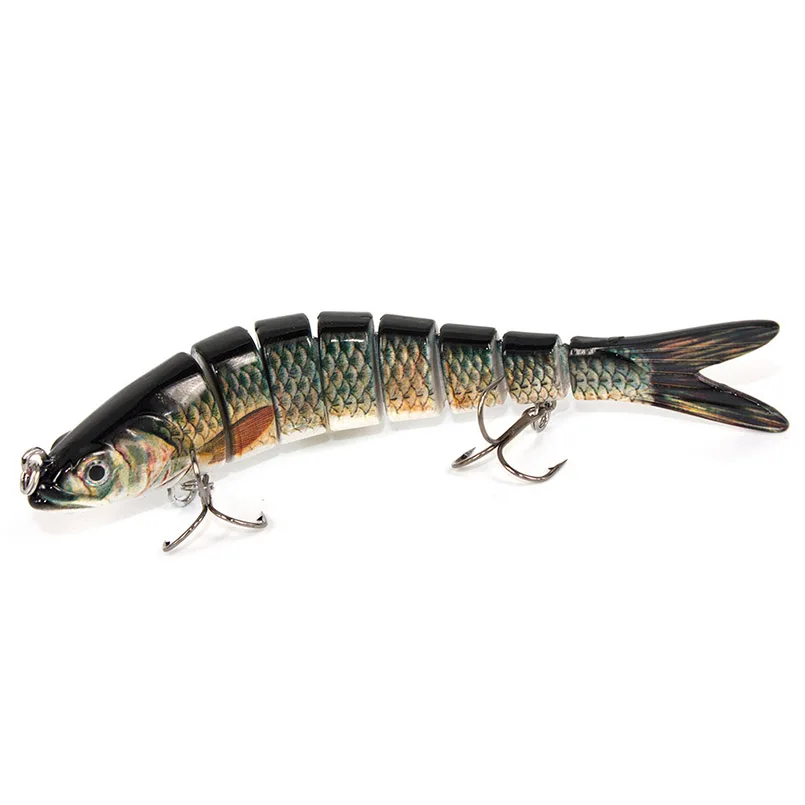 27 г 14 см 8 сегментов рыболовная приманка воблер Swimbait Тонущая Щука Crankbait мульти