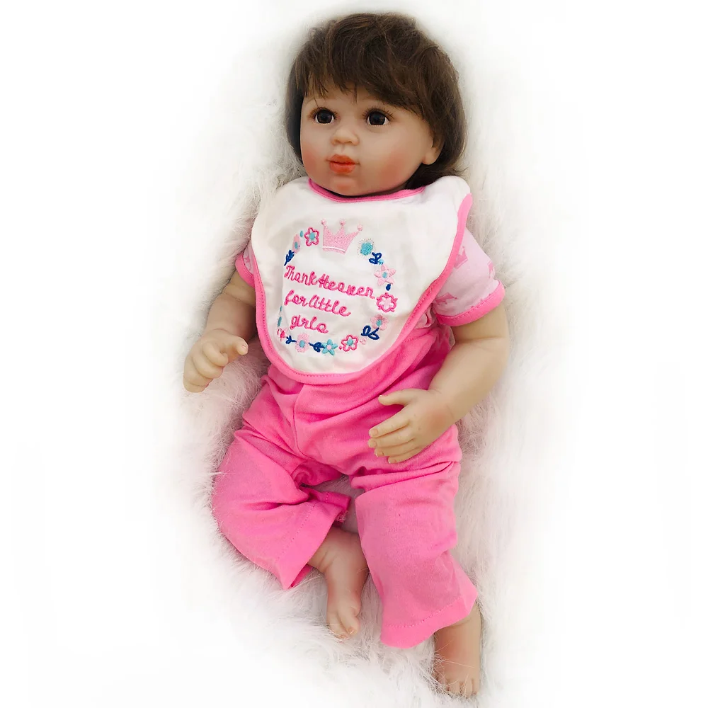 2019 самые популярные игрушки bebe Reborn Baby 50 см реалистичные силиконовые детские