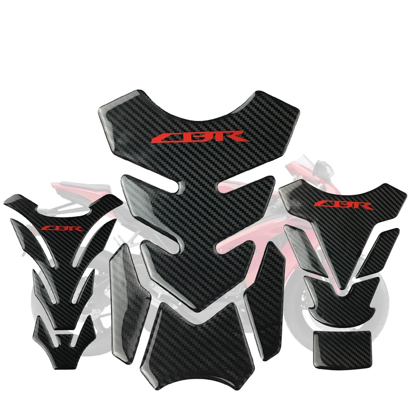 Накладка на бак мотоцикла наклейка из углерода наклейки для CBR600 CBR600RR CBR900RR CBR1000RR CBR