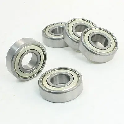 5 шт. 6203Z двойные металлические щитки герметичные шарикоподшипники с глубоким