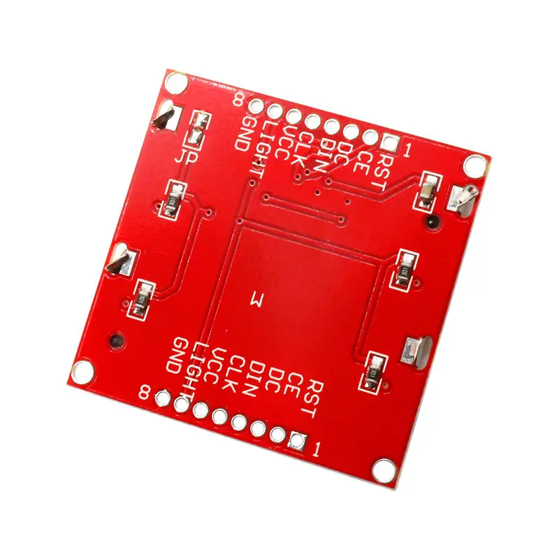 Glyduino для Nokia 5110 84*48 красная подсветка ЖК модуль адаптер PCB Arduino макетная плата|lcd