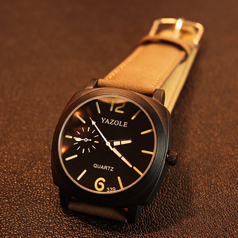 Спортивные наручные часы YAZOLE мужские водонепроницаемые армейские erkek kol saati|montre