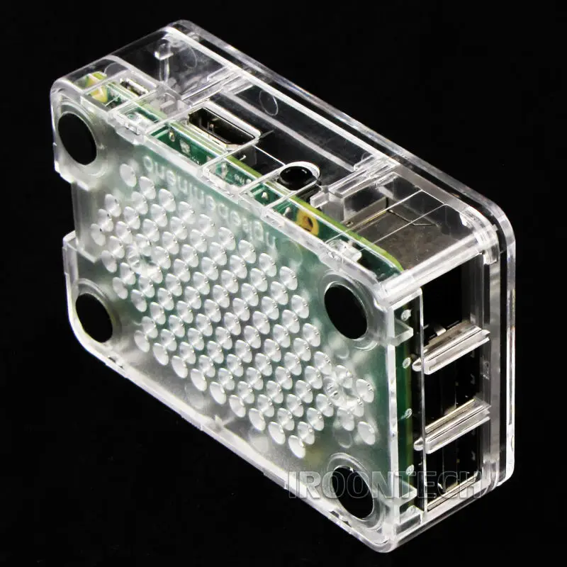 Чехол J3: официальный оригинальный чехол Коробка для Raspberry PI 3 Модель B PI3