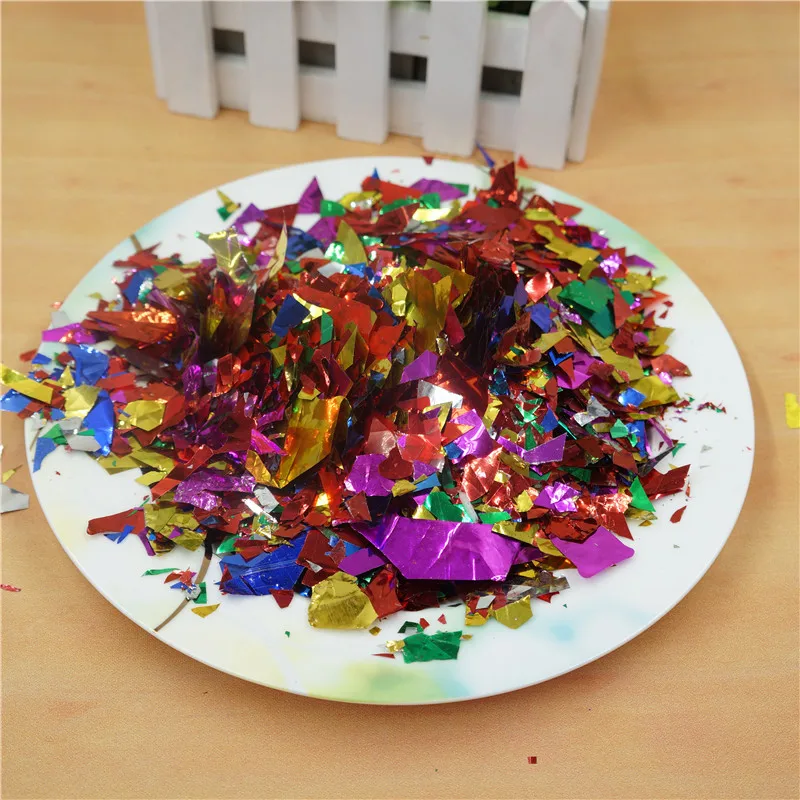 Красочная Свадебная фотобумага для вечевечерние НКИ Золотая серебряная синяя