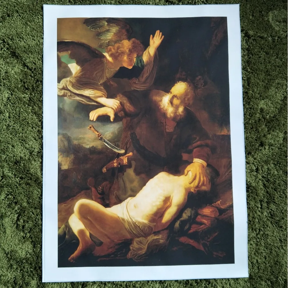 ZZ948 декоративная картина на холсте rembrandt известные картины настенное искусство