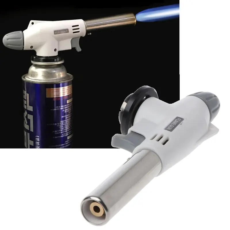 Portable Metal Flame Gun BBQ Heating Ignition Butane Camping Welding Gas Torch | Инструменты