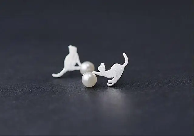 Женские серьги гвоздики SMJEL новые корейские ювелирные изделия с имитацией