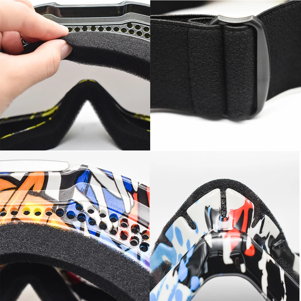 WOSAWE лыжные очки с защитой от ветра и ультрафиолетового излучения для пешего