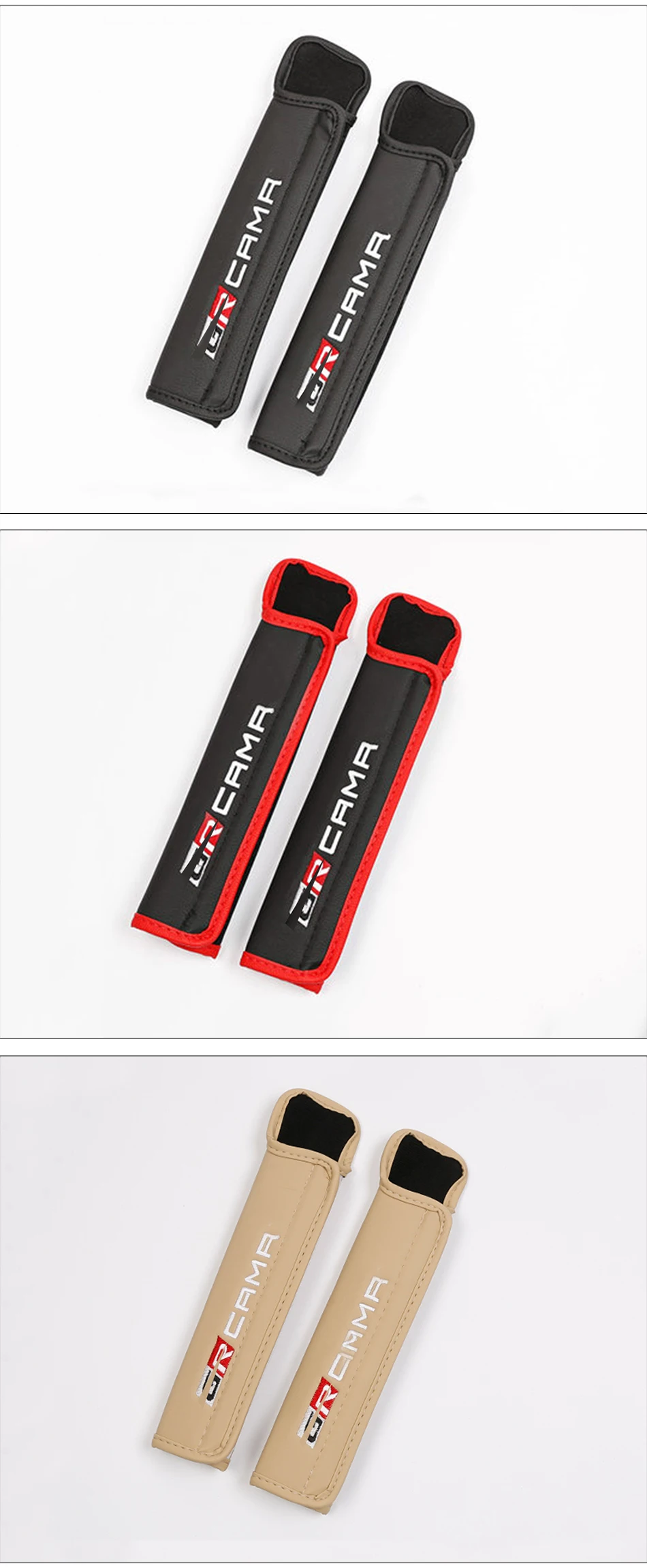 My Good Car Seat Belt Shoulder Cover Anti-Leather Cover Belt Cover for Toyota Camry 8th- Car accessories