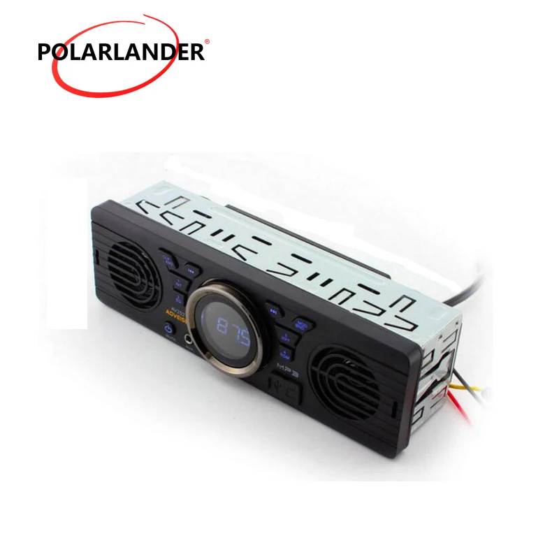 Автомагнитола AV252 с 2 встроенными динамиками FM USB SD AUX 12 В | Автомобили и мотоциклы