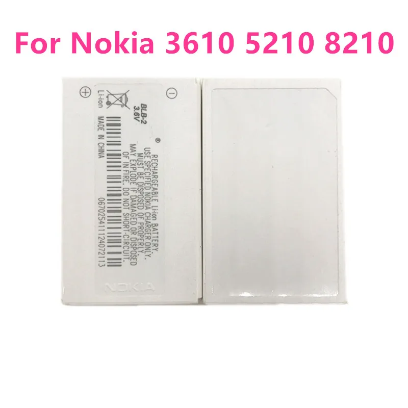 5 шт. BLB-2 1350 мА/ч Батарея для Nokia 3610 5210 6500 6510 7650 8210 8250 8310 8850 8890 8910 8910i | Мобильные