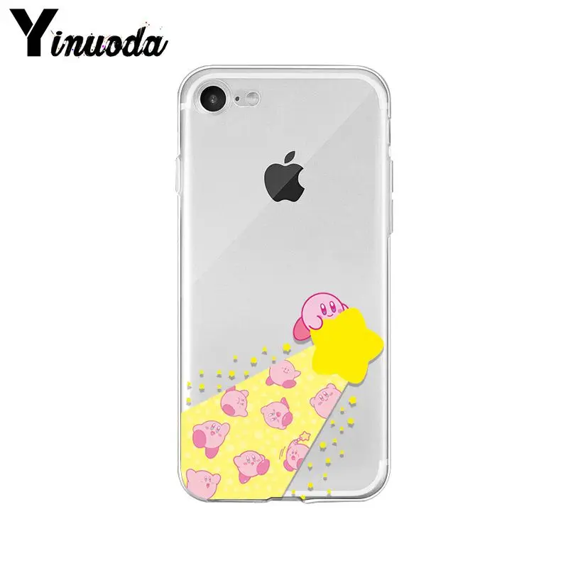 11pro MAX Kirby Pattern резиновые мягкие Аксессуары для телефонов чехол iPhone 8 7 6 6S Plus X XS max 10 5