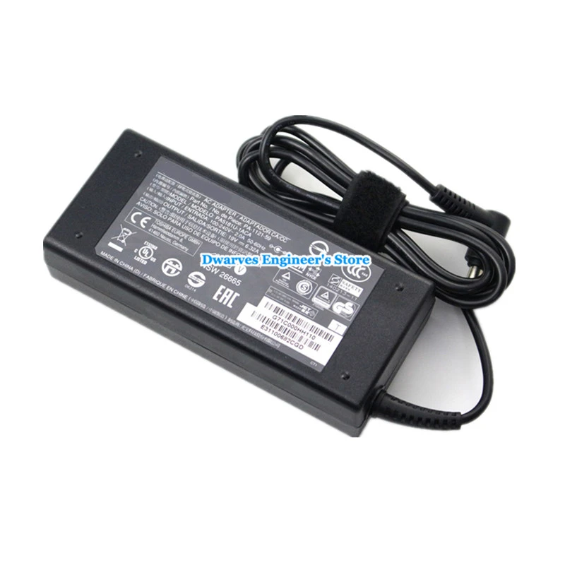 Подлинная 19 V 6.32A 120 W адаптер переменного тока Питание для Toshiba SATELLITE M500 M500-ST5401 M500-ST6421 M505 PA-1121-59 PA-1121-04