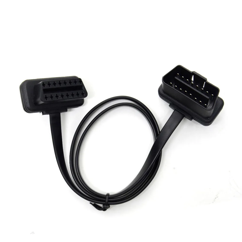 100 60 см 30 обувь на плоской подошве + тонкий как лапша OBD 2 OBD2 16 Pin ELM327 Мужской Двойной