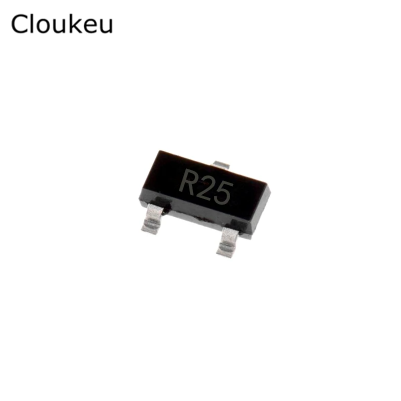 

10 шт. 2SC3356 R25 4Gmhz SOT-23 0.1A/12В NPN