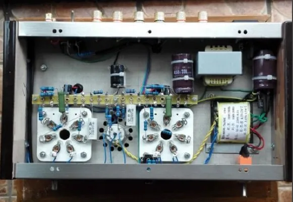 Готовая чистая ручная работа 6N2 FU32 вакуумный ламповый усилитель HiFi выход для наушников